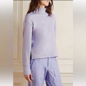 AZTECH MOUNTAIN Kristi's Stretch Turtleneck Sweatshirt - Lilac Size 42/US 6
